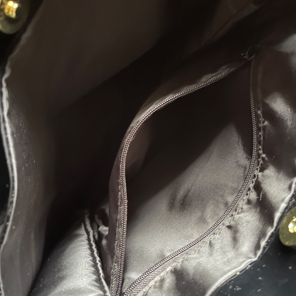 Harrods black PVC shopping tote - Picture 5 of 5
